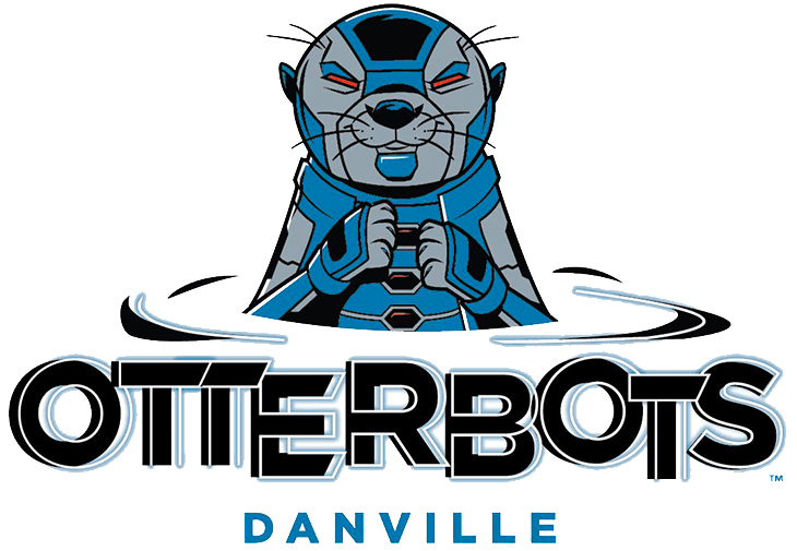 Danville Otterbots 2021-Pres Primary Logo iron on heat transfer